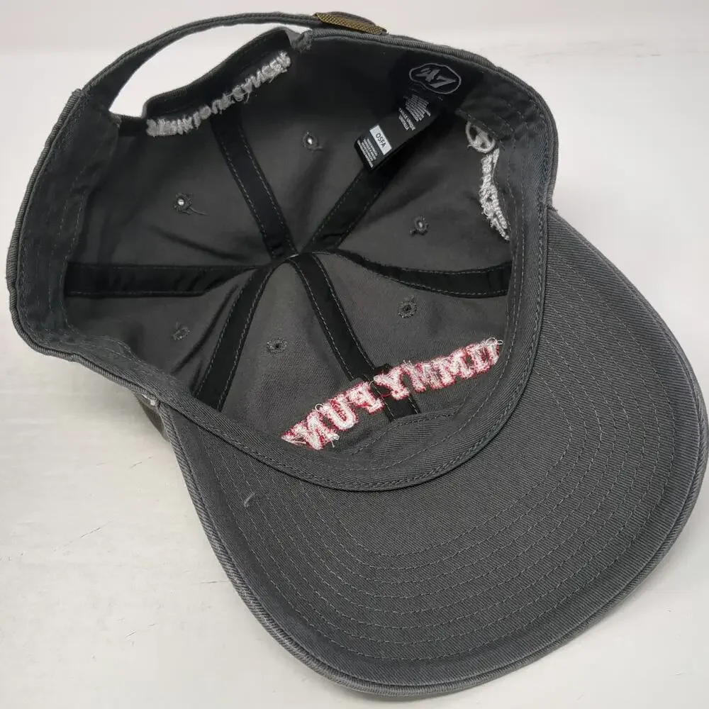 47 Brand Baseball Cap Gray One Size Jimmy Fund Dana Farber Strikeout Cancer Hat